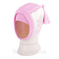 Зимняя шапка-шлем для девочки TuTu арт. 3-002878 (46-50)