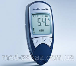 Глюкометр SensoLite (Сенсолайт) Nova Plus + 25 тест-смужок