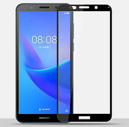 Full Glue захисне скло для Huawei Y5 2018 / Honor 7S - Black