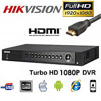 Відеореєстратор 8-канальний Turbo HD Hikvision DS-7208HQHI-SH