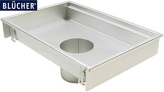 Кухонний канал BLUCHER, нержавіюча сталь, 400x800 мм, DN110, арт. 660FH008-06