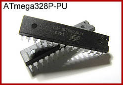 ATmega328P-PU, AVR-мікроконтролер.