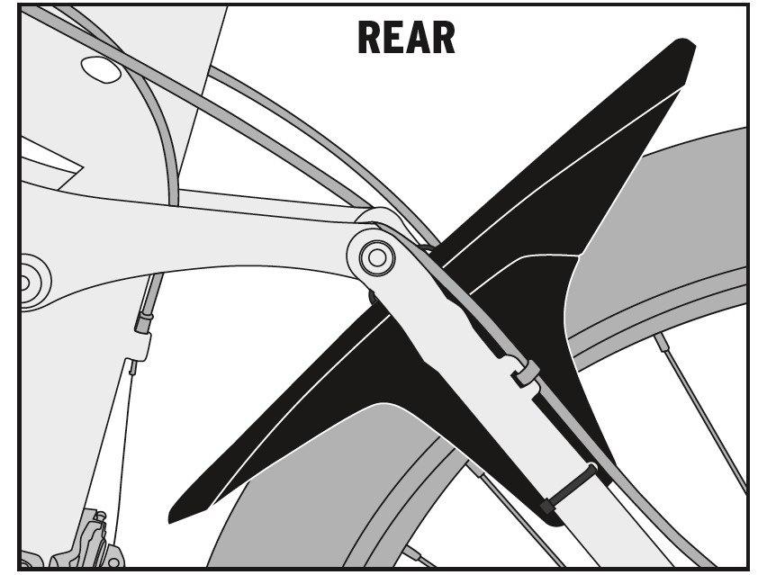 Крило SKS Flap Guard Black