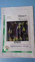 Насіння баклажана Фабіна F1 (Clause/ АГРОПАК+), 100 сем — ранній (70-75 днів), фіолетовий,видовжено-циліндричний