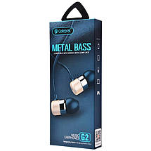 Наушники Celebrat G2 Metal Bass (3 вида), фото 2