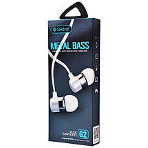 Наушники Celebrat G2 Metal Bass (3 вида), фото 5