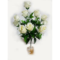 Букет роз, на 12 головок NC-16-75 (14 шт./уп.) продается упаковкой Искусственные цветы оптом