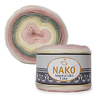 Пряжа Nako Angora Luks Color 81904 (Нако Ангора Люкс Колор)