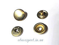 Кнопка Каппа 15 мм Золото
