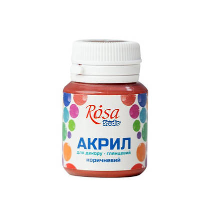 Акрил для декора глянец 20мл Rosa Start