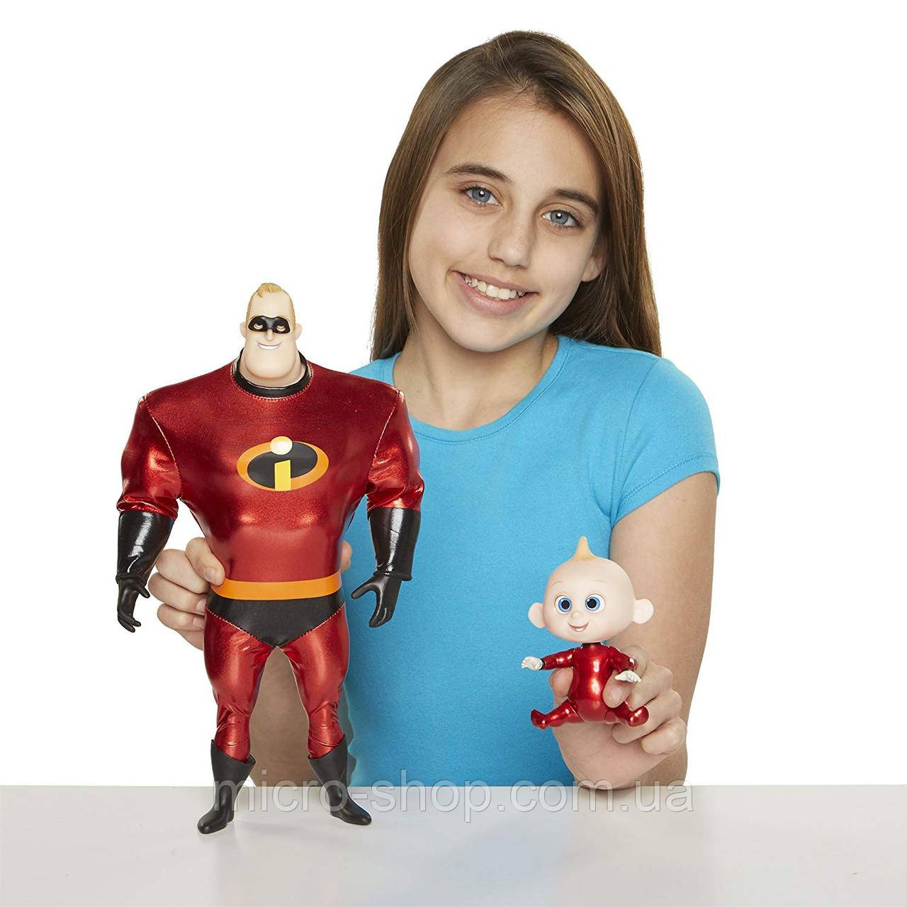 Набір ляльок Суперсемейка 2 Містер Винятковість і Джек Джек The Incredibles 2 Mr.Incredible & Jack-Jack