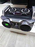 Портативний бумбокс караоке Ailiang UF-1506A-DT сабвуфер USB/Bluetooth/FM-тюнер/Пульт ДК, фото 2