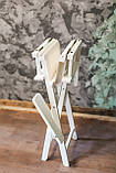 Складний стілець для макіяжу P1, фото 4