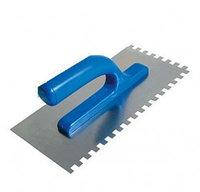 Гладилка Favorit нерж. з пластмасовою ручкою зуб. 4х4 мм, 120х280 мм