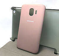 Чехол для Samsung j4 2018, j400 накладка бампер противоударный Silicone Cover original