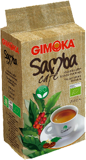 Мелена кава Gimoka Samba Bio 250 г Італія (Джимока 100% Арабіка)