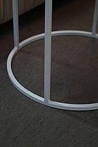 Приліжковий столик Bondi на металевій опорі, фото 3
