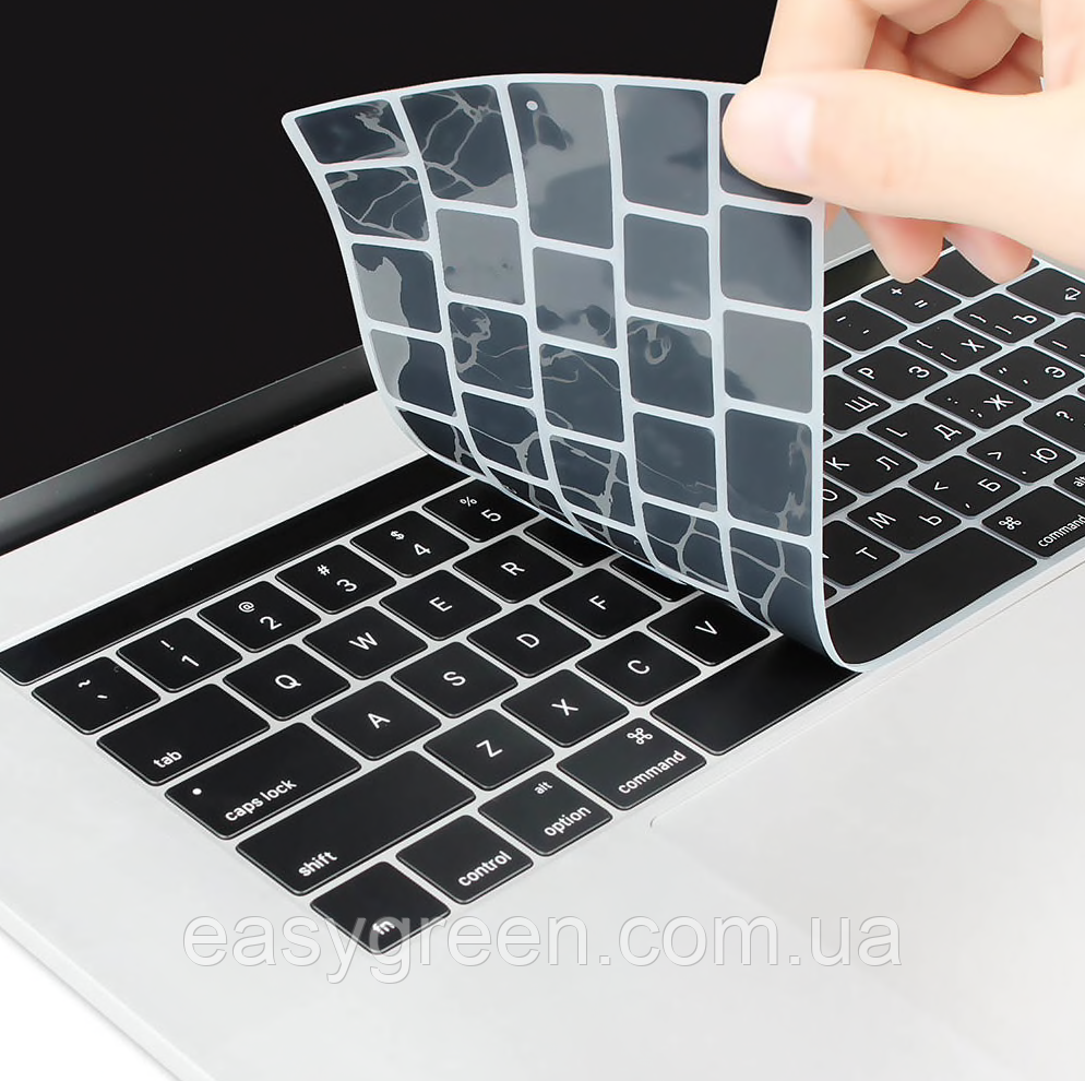 Apple MacBook Pro 13/15 Touch Bar Touch ID Накладка RU/EN, EU 1707 A1990 A1989 A1706