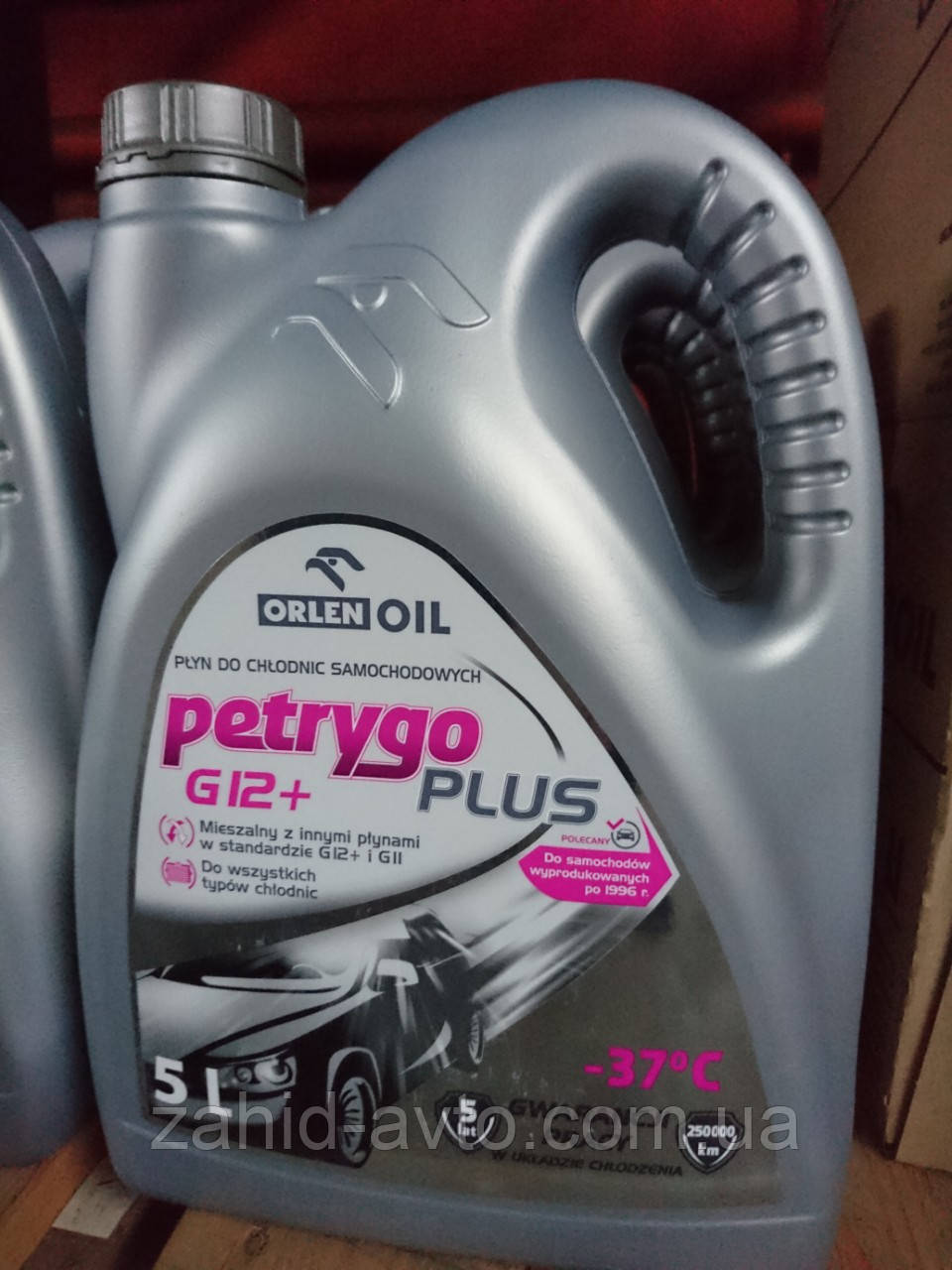 Охолоджуюча рідина Orlen Petrygo Plus G12+ 5л