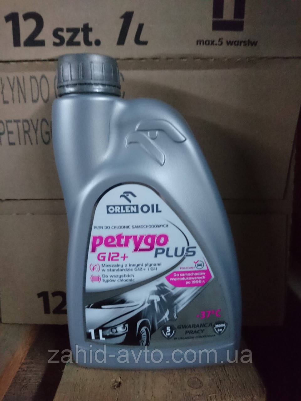 Охолоджуюча рідина Orlen Petrygo Plus G12+ 1л