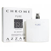 Azzaro Chrome Pure туалетна вода 100 ml. (Тестер Аззаро Хром Пур), фото 2