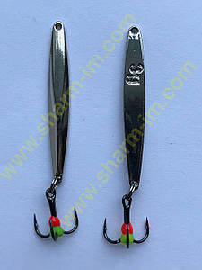 Зимова блешня 8023 Срібло 3 г/45 мм