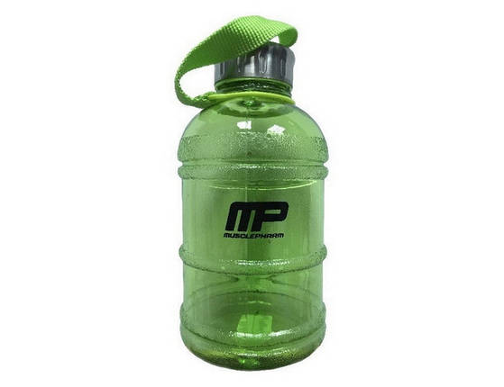 Пляшка для води Muscle Pharm Hydrator 1 л green / зелена, фото 1