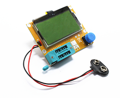 ESR, LCR метер T4 Mega328, тестер для конденсаторів (Українська прошивка)