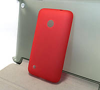 Чехол для Nokia Lumia 530 накладка бампер противоударный красный
