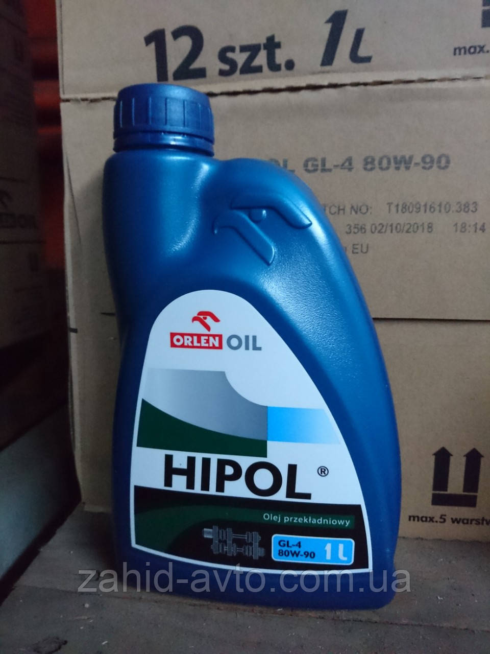 Олива трансмісійна Orlen Hipol Gear GL-4 80W-90 1л
