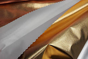 Плащівка лаке Металік (Фольга) Золото