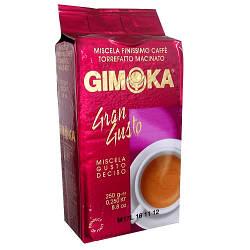 Мелена кава Gimoka Gran Gusto (Gran Bar) 250 г Італія (Джимока Гран Густо)