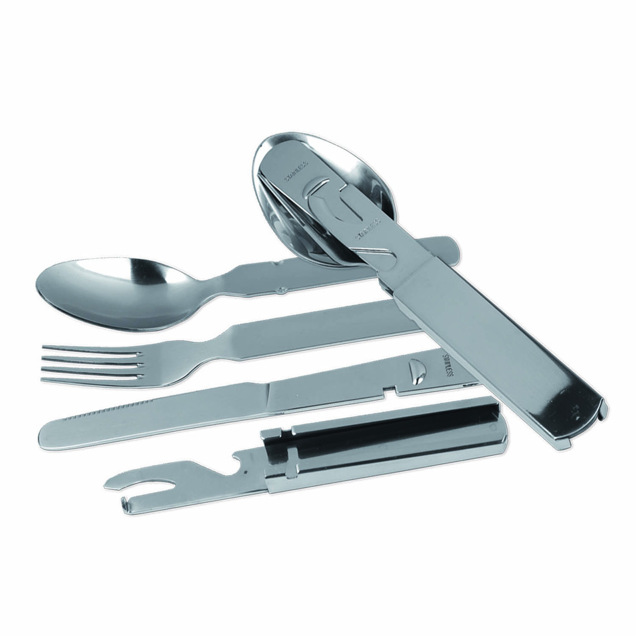 Столовий набір Helikon-Tex® KFS Set BW - Stainless Steel - Steel