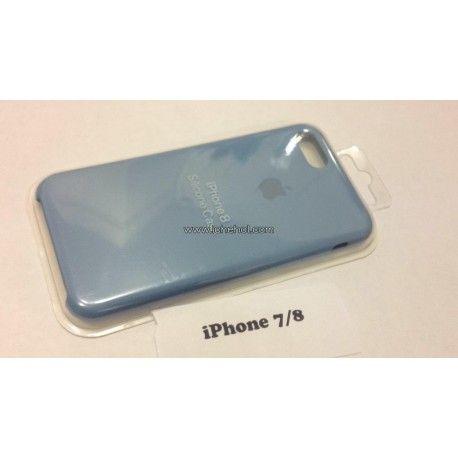 Силіконовий Блакитний чохол для Apple iPhone 7/8