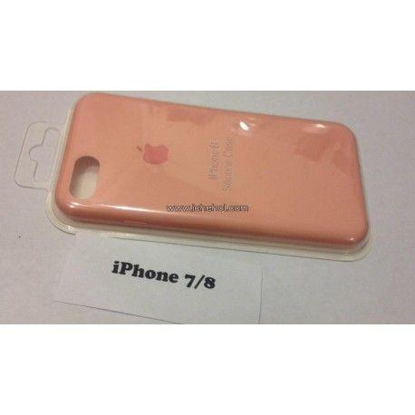 Силіконовий Рожевий чохол для Apple iPhone 7/8