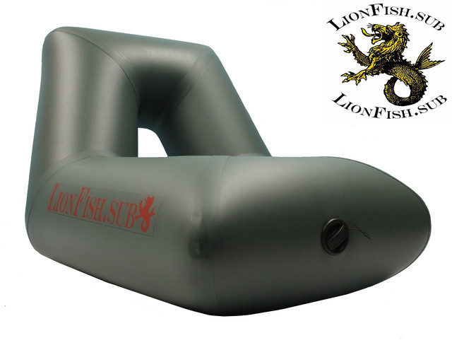 Мягкое Надувное Сиденье Кресло в Лодку LionFish.sub из ПВХ