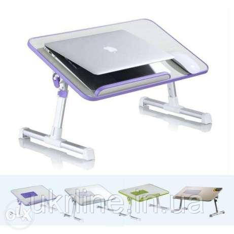 Підставка для ноутбука кулер Laptop table A8, столик для ноутбука з вентилятором