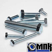 Болт із шестигранною головкою, повна різь