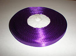 Атласна стрічка фіолетова-0,6 см-1 метр