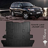 Килимок багажника Toyota Land Cruiser 200 2007- (7 місць) Стінгрей, фото 2