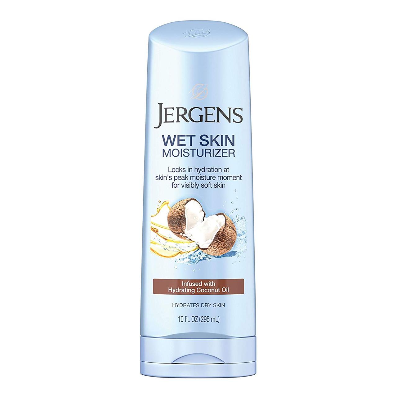 Увлажняющий лосьон для тела с кокосовым маслом Jergens Wet Skin Body Moisturizer 295 мл