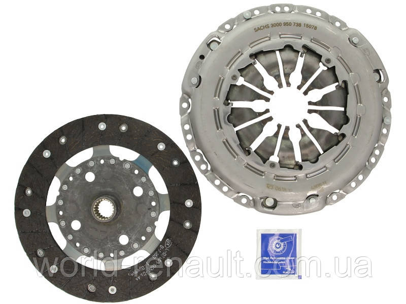 Комплект зчеплення на Рено Меган III, Рено Флюенс 1.5dci — КПП TL4 / SACHS 3000 950 738
