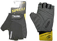 Перчатки велосипедные Spelli SBG-1457 Black "L" черные