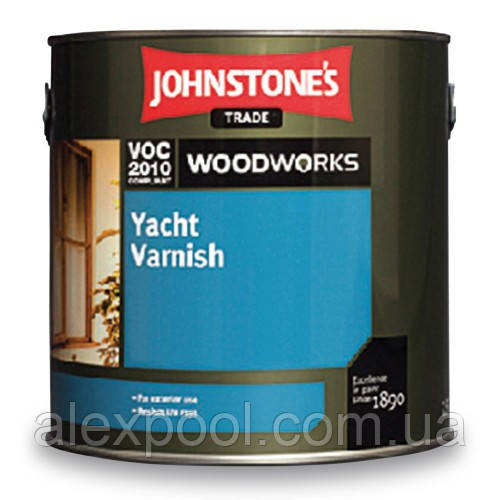 Лак для дерева Johnstones Yacht Varnish 2,5 л