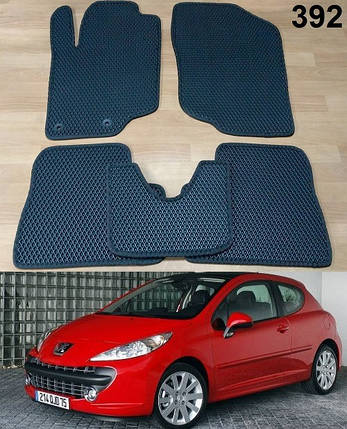 Килимки ЕВА в салон Peugeot 207 '06-12, фото 1