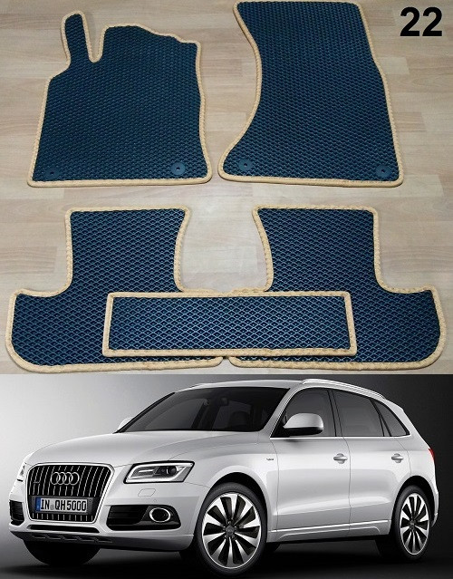Килимки ЕВА в салон Audi Q5 (8R) '08-16