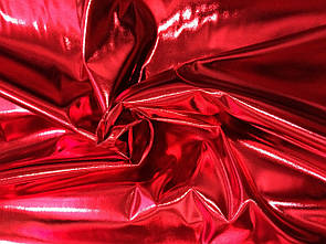 Шкіра Металік (Хром) Червона