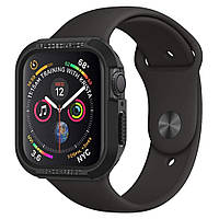 Чехол Spigen для Apple Watch (41 / 40mm) Rugged Armor, Black (061CS24480)