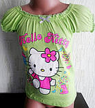 Футболка для дівчинки Хелло Кітті 104,,128, фото 2