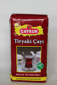 Турецький Чай чорний дрібнолистовий Caykur Tiryaki Cayi 500г